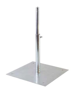 SUPPORT TELESCOPIQUE SUR PLAQUE 150x100